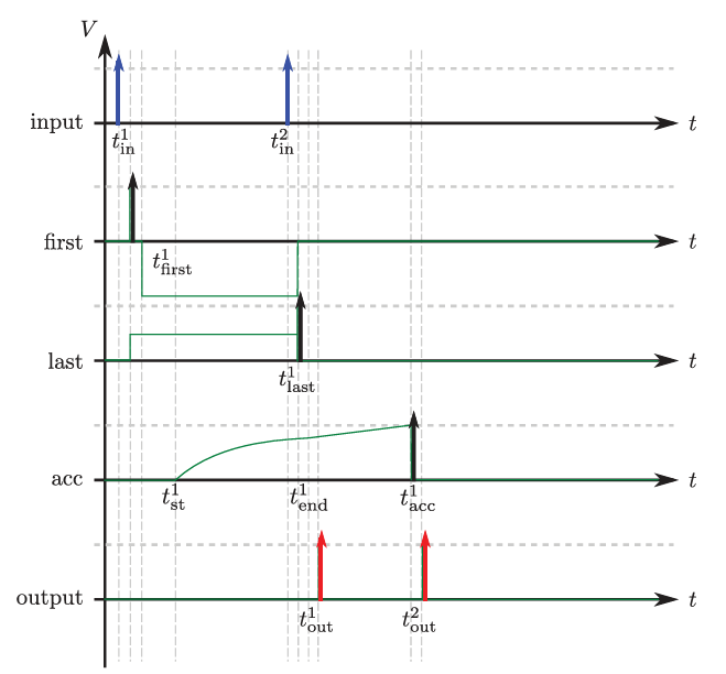 Exponential Network Chronogram